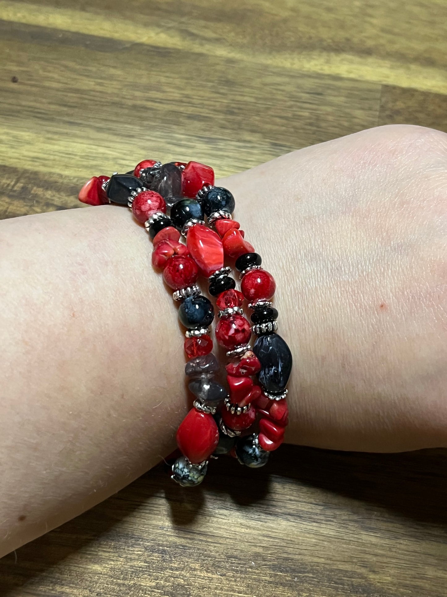 3 layered bracelet