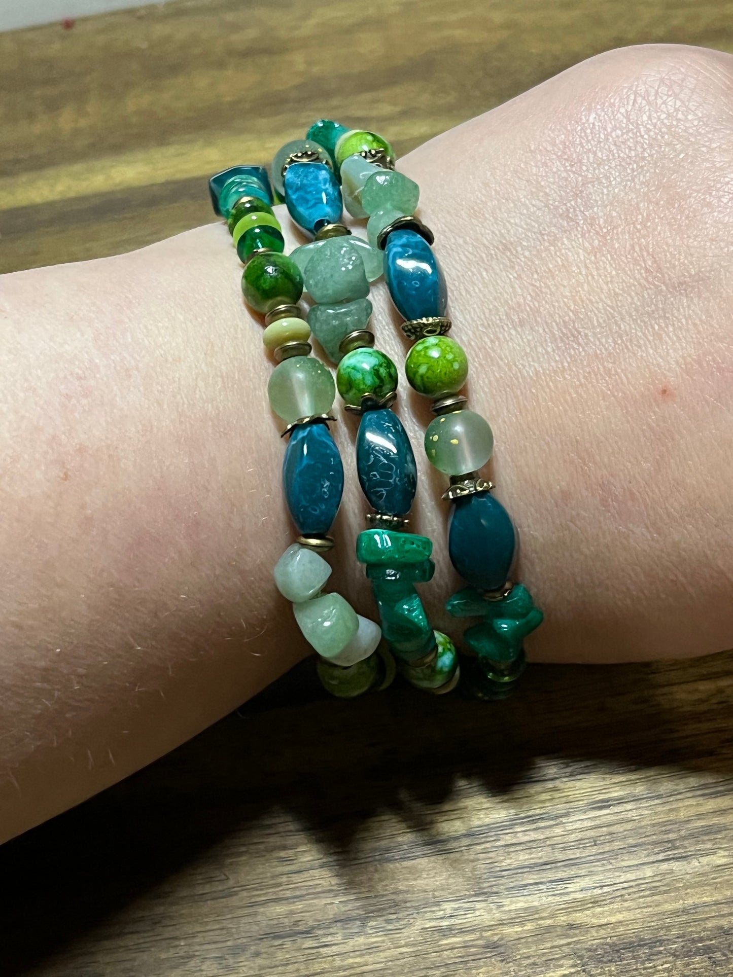 3 layered bracelet